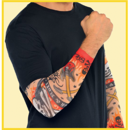 Rock On Tattoo Sleeve - Fabric