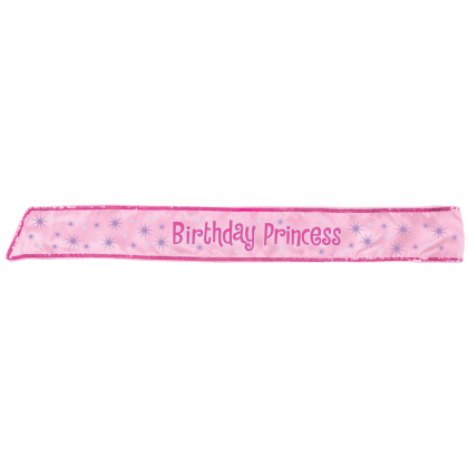 30" Birthday Princess Sash