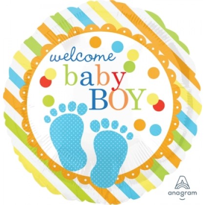 S40 17" Baby Feet Boy Standard HX®