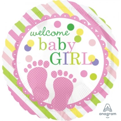 S40 17" Baby Feet Girl Standard HX®