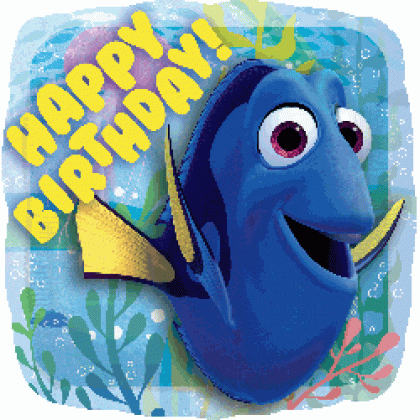 S60 17" Finding Dory Happy Birthday Standard HX®