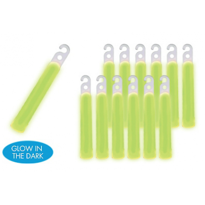 4" Glow Sticks Green