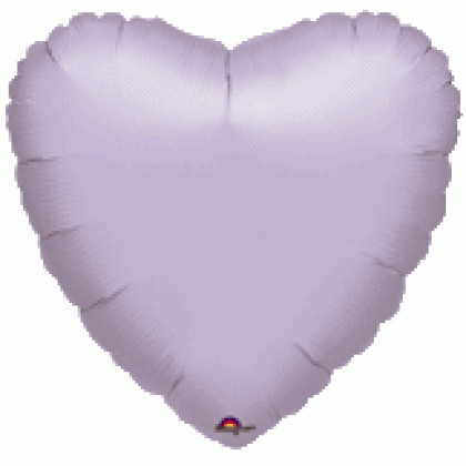 S15 17" Metallic Pearl Pastel Lilac Standard Heart HX®