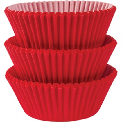 Cupcake Cases Apple Red