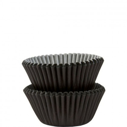 Mini Cupcake Cases Black