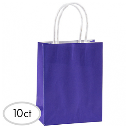 8 1/2"H x 5 1/4"W x 3 1/4"D Cub Bags Value Pack New Purple