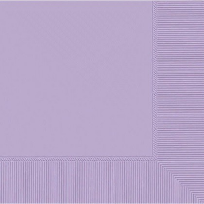 Lavender 2-Ply Luncheon Napkins - Paper