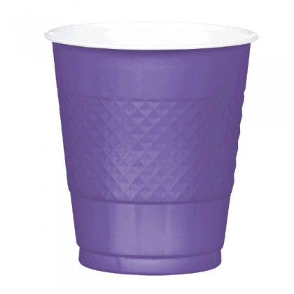 Purple Festive Occasion® Plastic Tableware Cups, 12oz