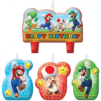 Super Mario Brothers™ Birthday Candle Set