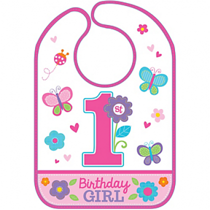 Sweet Birthday Girl Round Plates, 7"