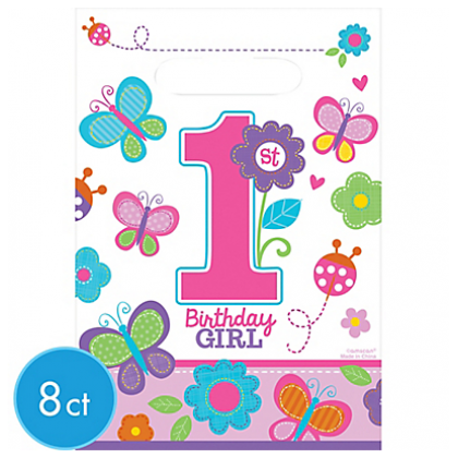 Sweet Safari Girl Value Foil Swirl Decorations