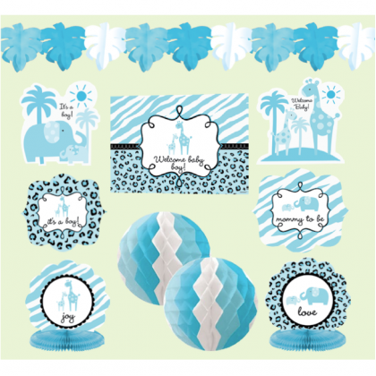 Sweet Safari Boy Decorating Kit