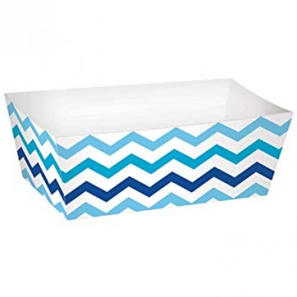 Paper Minis Rectangle Trays - Blue