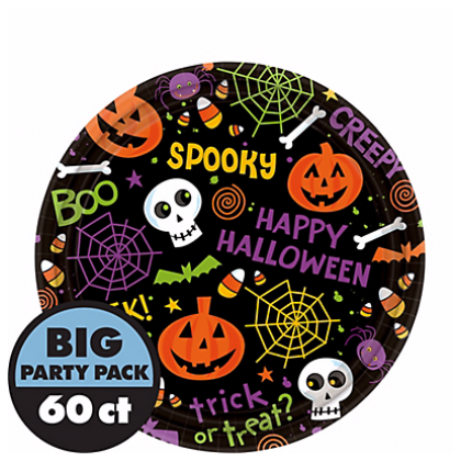 Spooktacular 7" Round Plates