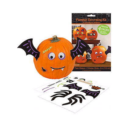 Pumpkin Decorating Kit - Cute Characters