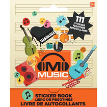 Sticker Booklets Music