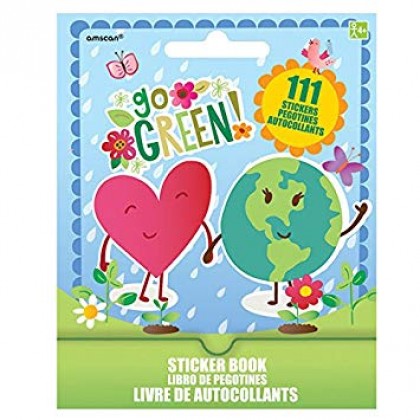 Sticker Booklets Go Green