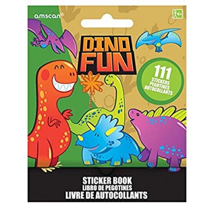Sticker Booklets Dino Fun