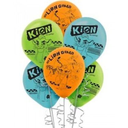 Disney The Lion Guard Printed Latex Balloons - Asst. Colors