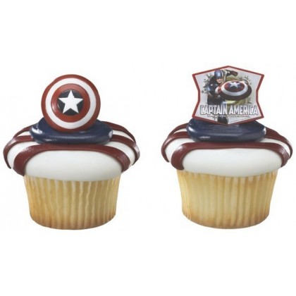 Captain America And Sheid Ring