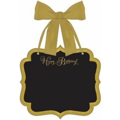 Premium Gold Birthday Large Marquee Sign
