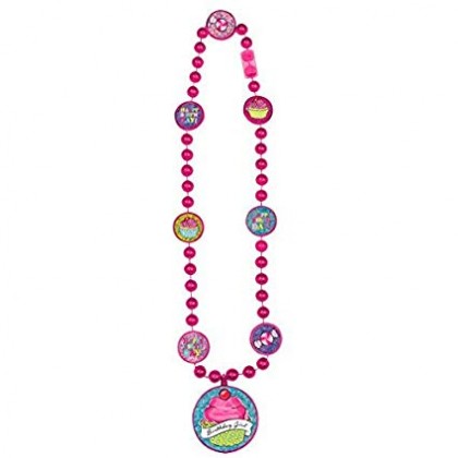 Sweet Party Party Bead Necklace - Plastic