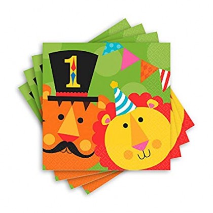 Fisher Price™ 1st Birthday Circus Luncheon Napkins