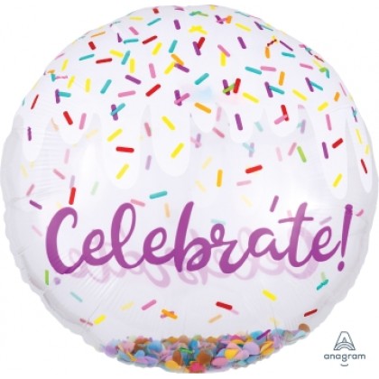 P60 28" Confetti Balloon Celebrate Insiders™