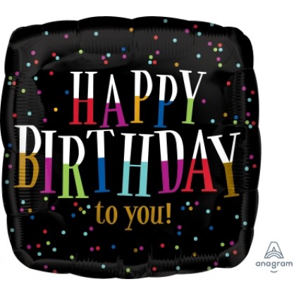 S40 17" Fun Birthday Type Standard HX®