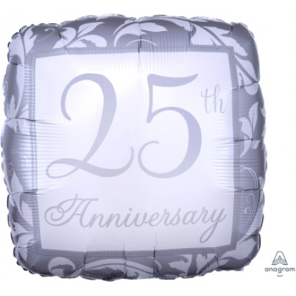 S40 17" Silver Elegant Scroll 25th Anniversary Standard XL®