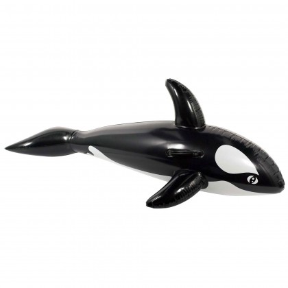 49 1/2" Whale Ride-On Pool Toy Inflatable