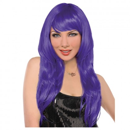 Adult/Child Glamarous Wigs Purple