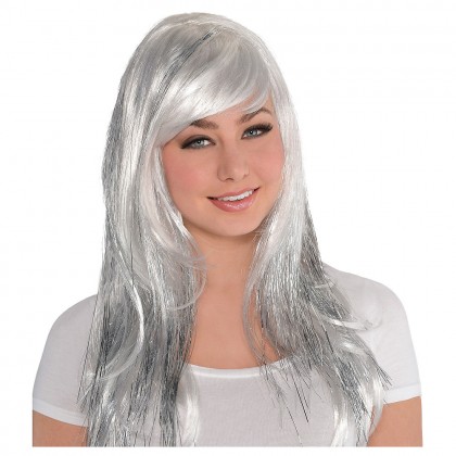 Adult/Child Glamarous Wigs Silver