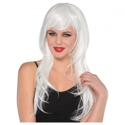 Adult/Child Glamarous Wigs White