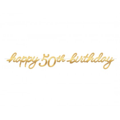 GOLDEN AGE BDAY 50TH-BANNER