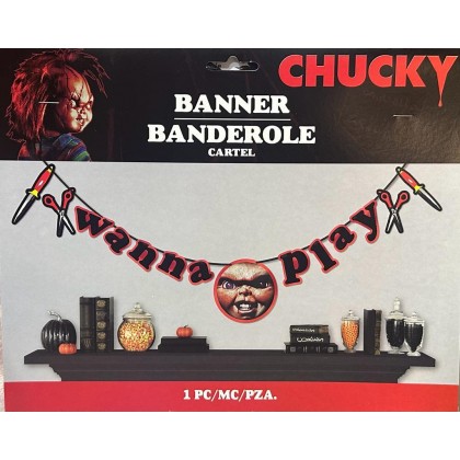 Child's Play Chucky Banner