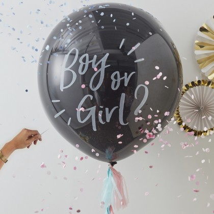 Balloons - 36" Confetti - Gender Reveal