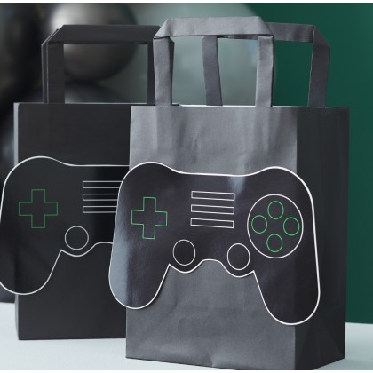 Eco Party Bag - 3D Controller - Black with Green I