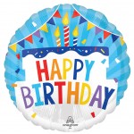 Happy Birthday Tiered Cake