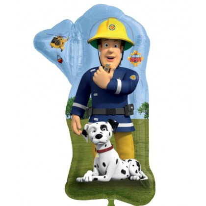SuperShape Fireman Sam Foil Balloon P55 Packaged 5