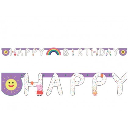 Letter Banner HB Peppa Pig