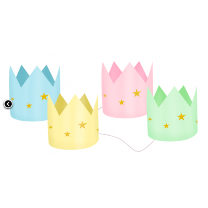 8 Crowns Crazy Cake paper