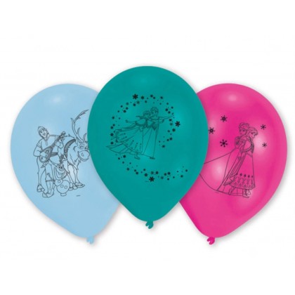 10 Latex Balloons Frozen 25.4 cm / 10"