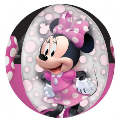 Orbz Minnie Mouse Forever Foil Balloon G40 Package