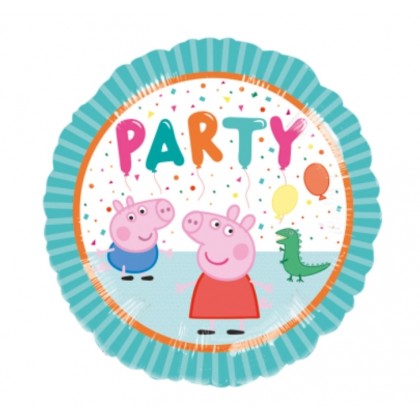 Standard PeppaPig Foil Balloon S60 Packaged 43 cm