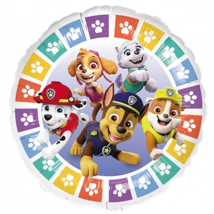 Standard Paw Patrol Foil Balloon S60 Packaged 43
