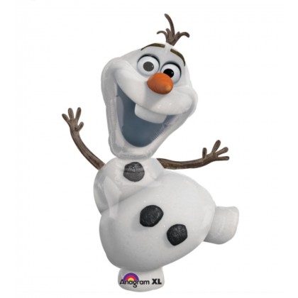 SuperShape Frozen Foil BalloonP38 Packaged 58 x 10