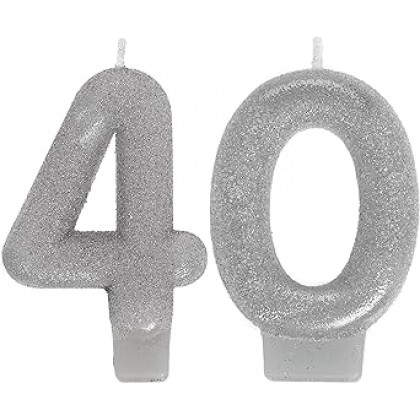 SPARKLING CELEBRATION CANDLE 40