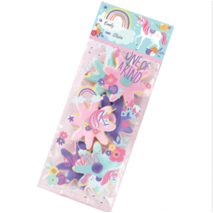 20 Party Bags Magical Unicorn Plastic