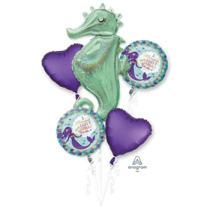 P75 Mermaid Wishes Seahorse Bouquet